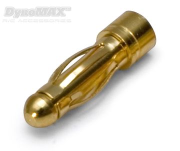 Kontakt Bullet Hane 3mm 10st i gruppen Elektronik / Batterier & laddare / Kablar & kontakter / Kontakter hos Rynosx4 Hobbyshop AB (B9557)