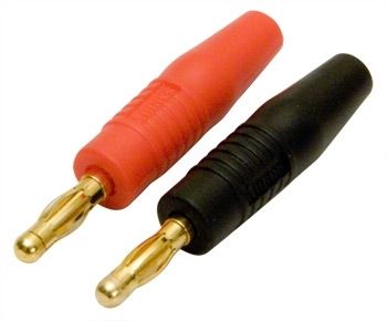 Bananstift 4mm par i gruppen Elektronik / Batterier & laddare / Kablar & kontakter / Kontakter hos Rynosx4 Hobbyshop AB (B9575)