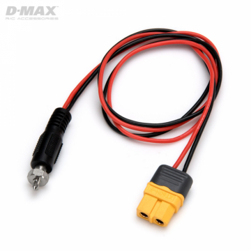 DynoMAX Laddkabel Handgldare till XT60 i gruppen Elektronik / Batterier & laddare / Kablar & kontakter / Laddkablar hos Rynosx4 Hobbyshop AB (B9669)