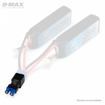 Kontakt Y-Adapter EC3 Parallell i gruppen Elektronik / Batterier & laddare / Kablar & kontakter / Y-Kablar hos Rynosx4 Hobbyshop AB (B9717)