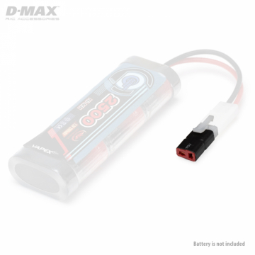 Kontakt Adapter Tamiya (hane) - T-Plug (hona) i gruppen Elektronik / Batterier & laddare / Kablar & kontakter / Adapterkablar hos Rynosx4 Hobbyshop AB (B9860)