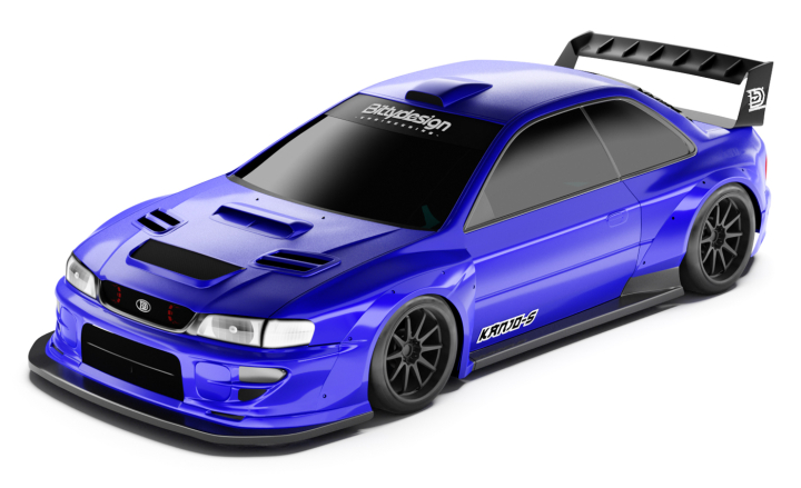 Bittydesign KANJO-S Kaross 1/28 Mini-Z (Omålad) i gruppen RADIOSTYRD BIL / Tillbehör / Karosser & tillbehör hos Rynosx4 Hobbyshop AB (BDMZ-KJS)