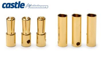 4mm Bullet Kontakter 3par 75A i gruppen Elektronik / Batterier & laddare / Kablar & kontakter / Kontakter hos Rynosx4 Hobbyshop AB (CC-BULLET-4MM)