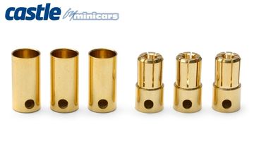 6.5mm Bullet Kontakter 3par 200A i gruppen Elektronik / Batterier & laddare / Kablar & kontakter / Kontakter hos Rynosx4 Hobbyshop AB (CC-BULLET-6.5MM)