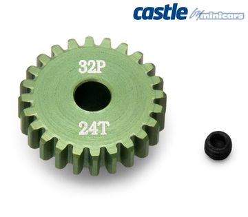 CC Pinion 24T - 32 Pitch i gruppen Fabrikat / C / Castle Creations / Motordrev hos Rynosx4 Hobbyshop AB (CC010-0065-04)