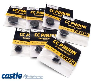 CC PINION MOD-1 Set i gruppen Fabrikat / C / Castle Creations / Motordrev hos Rynosx4 Hobbyshop AB (CC010-0065-14)