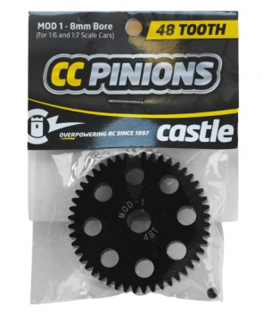 CASTLE Pinion 48T Mod-1, 8mm hl i gruppen RADIOSTYRD BIL / Tillbehr / Motordrev hos Rynosx4 Hobbyshop AB (CC010-0065-38)