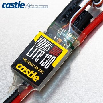 PHOENIX EDGE LITE 130 - 25V 130A ESC i gruppen RADIOSTYRDA FLYG / Tillbehr / Fartreglage / Reglage (Fartreglage Flyg) hos Rynosx4 Hobbyshop AB (CC010-0110-00)