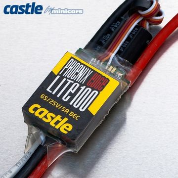 PHOENIX EDGE LITE 100 - 25V 100A ESC i gruppen RADIOSTYRDA FLYG / Tillbehr / Fartreglage / Reglage (Fartreglage Flyg) hos Rynosx4 Hobbyshop AB (CC010-0111-00)