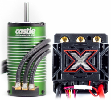 Mamba Monster X ESC Combo med 1512-2650KV Sensormotor i gruppen RADIOSTYRD BIL / Tillbehr / Fartreglage / Reglage (bil) hos Rynosx4 Hobbyshop AB (CC010-0145-04)