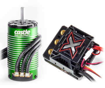 Castle Mamba Monster X ESC Combo 1515-2200KV-V2 Sensormotor i gruppen Elektronik / Elmotorer / Kompletta motorsystem hos Rynosx4 Hobbyshop AB (CC010-0145-06)