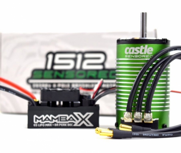 MAMBA X Sensor ESC 25,2V WP, 1512-1800KV Combo E-Buggy i gruppen Fabrikat / C / Castle Creations / ESC & Combo Bil 1/8-1/5 hos Rynosx4 Hobbyshop AB (CC010-0155-06)