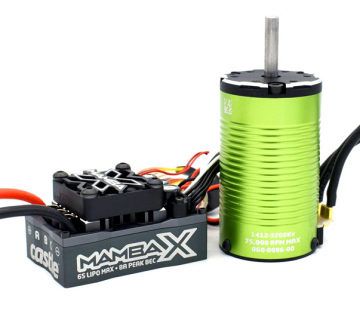 Castle MAMBA-X SCT Sensor WP ESC & 1412-3200KV 5mm Combo 2-4S i gruppen Elektronik / Elmotorer / Kompletta motorsystem hos Rynosx4 Hobbyshop AB (CC010-0155-13)