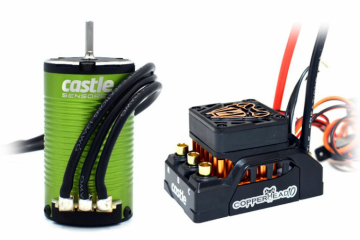 Castle Copperhead-10 Sensor ESC & 1412-2100KV 2-4S i gruppen Elektronik / Elmotorer / Kompletta motorsystem hos Rynosx4 Hobbyshop AB (CC010-0166-14)