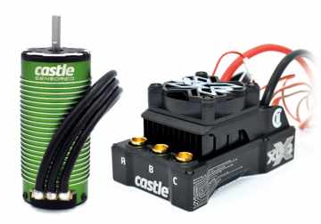 Castle Mamba XLX2 8S 33.6V ESC, 1721-1260KV Motor Combo 1/5 i gruppen Elektronik / Elmotorer / Kompletta motorsystem hos Rynosx4 Hobbyshop AB (CC010-0167-03)