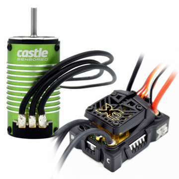 Castle Mamba Micro X2 Combo med 1007-6350KV Motor i gruppen Elektronik / Elmotorer / Kompletta motorsystem hos Rynosx4 Hobbyshop AB (CC010-0171-06)