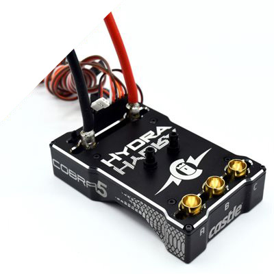 Castle Hydra Cobra 5 8S 33.6V ESC 20A Peak BEC i gruppen RADIOSTYRD BÅT / Tillbehör / Fartreglage / Reglage (fartreglage båt) hos Rynosx4 Hobbyshop AB (CC010-0182-00)