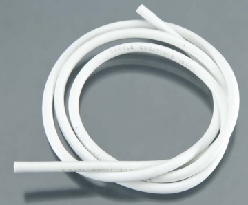 Kabel 90cm 10 AWG Vit i gruppen Elektronik / Batterier & laddare / Kablar & kontakter / Övriga Kablar hos Rynosx4 Hobbyshop AB (CC011-0032-00)