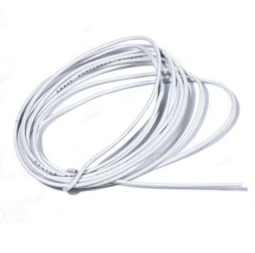 Kabel 150cm 20 AWG Vit i gruppen Elektronik / Batterier & laddare / Kablar & kontakter / vriga Kablar hos Rynosx4 Hobbyshop AB (CC011-0040-00)