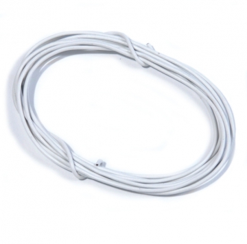 Kabel 150cm 24 AWG Vit i gruppen Elektronik / Batterier & laddare / Kablar & kontakter / vriga Kablar hos Rynosx4 Hobbyshop AB (CC011-0044-00)