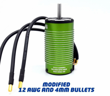 Castle Motor 1515-2200KV Sensor Inrunner 4-pol 4mm BULLETS i gruppen RADIOSTYRD BIL / Tillbehr / Elmotorer / Motorer (el bil) hos Rynosx4 Hobbyshop AB (CC060-0084-00)