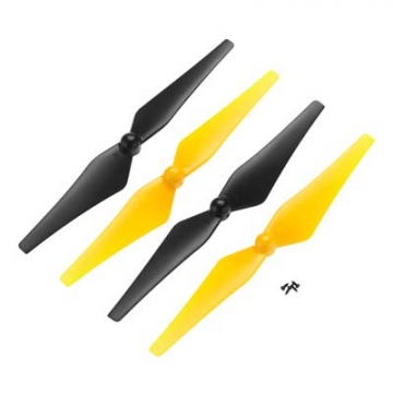 Propeller Set Gul/Svart Vista FPV* i gruppen RADIOSTYRDA FLYG / Drnare / Reservdelar / Dromida hos Rynosx4 Hobbyshop AB (DIDE1204)