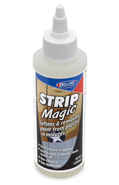 Deluxe materials Strip Magic Färgborttagare 125ml i gruppen Bygg & Verktyg / Färg & penslar / Rengöring hos Rynosx4 Hobbyshop AB (DL-AC22)