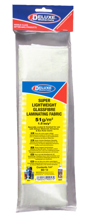 Deluxe materials Glasfibermatta 51gr/kvm 1kvm i gruppen Bygg & Verktyg / DELUXE MATERIALS / Lim hos Rynosx4 Hobbyshop AB (DL-BD13)