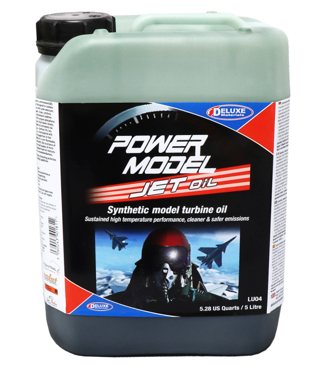 Deluxe materials PowerModel Jet Syntetisk Olja 5 liter i gruppen RADIOSTYRDA FLYG / Tillbehör / Bränsle hos Rynosx4 Hobbyshop AB (DL-LU04)