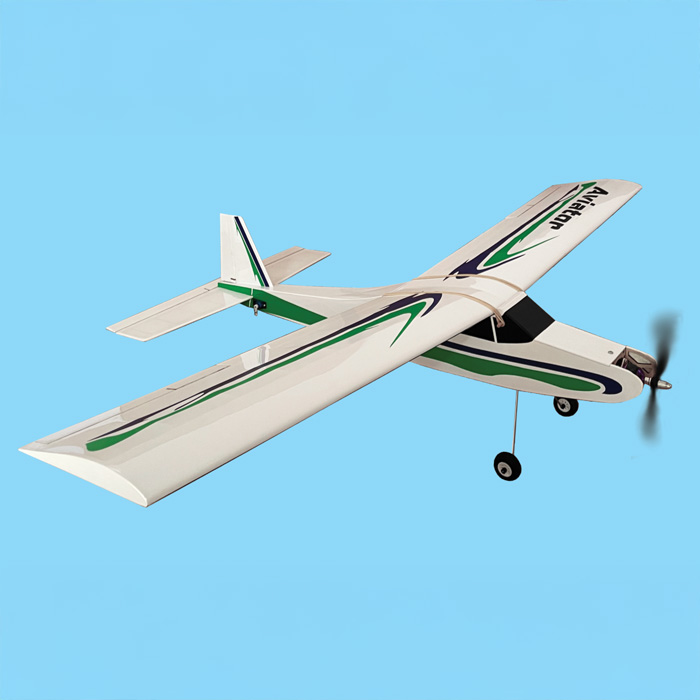 DPR Aviator R/C EP Trainer 120cm Balsa ARF (utan elektronik) i gruppen RADIOSTYRDA FLYG / Radiostyrda Flygplan  / Radiostyrda Flygplan hos Rynosx4 Hobbyshop AB (DPRRC011)