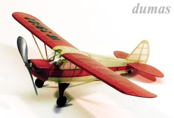 Piper J4-E "Cub Coupe" 445mm Trbyggsats i gruppen Fabrikat / D / Dumas / Flygmodeller hos Rynosx4 Hobbyshop AB (DU0202)