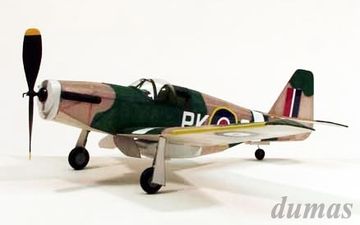 P-51B Mustang 445mm Trbyggsats i gruppen Fabrikat / D / Dumas / Flygmodeller hos Rynosx4 Hobbyshop AB (DU0218)