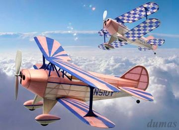 Pitts Special +S1 457mm Trbyggsats i gruppen Fabrikat / D / Dumas / Flygmodeller hos Rynosx4 Hobbyshop AB (DU0229)