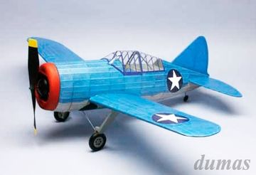 Brewster F2A-3 Buffalo 762mm Trbyggsats# i gruppen Fabrikat / D / Dumas / Flygmodeller hos Rynosx4 Hobbyshop AB (DU0320)