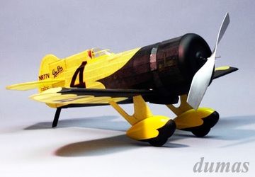 Gee Bee Z Racer 610mm Trbyggsats# i gruppen Fabrikat / D / Dumas / Flygmodeller hos Rynosx4 Hobbyshop AB (DU0406)