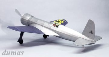 1B Hughes Racer 610/762mm Trbyggsats# i gruppen Fabrikat / D / Dumas / Flygmodeller hos Rynosx4 Hobbyshop AB (DU0407)