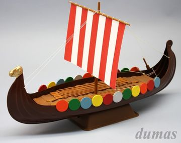 Viking Ship 305mm Trbyggsats i gruppen Fabrikat / D / Dumas / Btmodeller hos Rynosx4 Hobbyshop AB (DU1011)