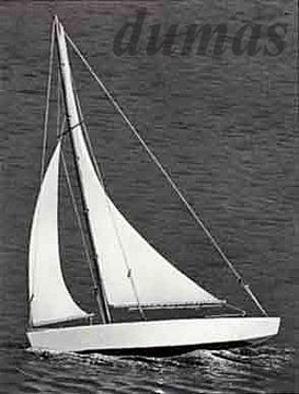 Ace Sloop 432mm Trbyggsats i gruppen Fabrikat / D / Dumas / Btmodeller hos Rynosx4 Hobbyshop AB (DU1102)