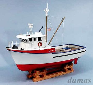 The Jolly Jay Fishing Trawler 610mm Trbyggsats i gruppen RYNOS / Bestllningsvara hos Rynosx4 Hobbyshop AB (DU1231)