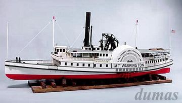 Mount Washington 1130mm ABS-skrov i gruppen Bygg & Verktyg / Byggsatser tr / Trbtar hos Rynosx4 Hobbyshop AB (DU1235)