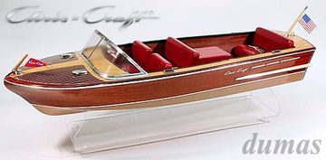 1956 Chris-Craft Continental 864mm Trbyggsats i gruppen Fabrikat / D / Dumas / Btmodeller hos Rynosx4 Hobbyshop AB (DU1243)