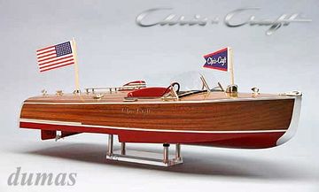 1941 Chris-Craft 16' Hydroplane 610mm Trbyggsats i gruppen Fabrikat / D / Dumas / Btmodeller hos Rynosx4 Hobbyshop AB (DU1254)