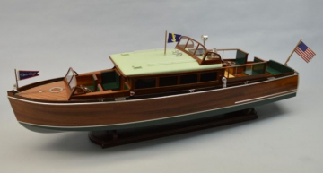 1929 Chris-Craft 38' Commute 950mm 1/12 Trbyggsats i gruppen Bygg & Verktyg / Byggsatser tr / Trbtar hos Rynosx4 Hobbyshop AB (DU1273)