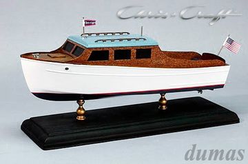 Chris-Craft 25' Family Cruiser 305mm Trbyggsats i gruppen Fabrikat / D / Dumas / Btmodeller hos Rynosx4 Hobbyshop AB (DU1706)