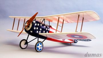 Spad XIII R/C 889mm Träbyggsats i gruppen Bygg & Verktyg / Byggsatser trä / Träflygplan hos Rynosx4 Hobbyshop AB (DU1816)