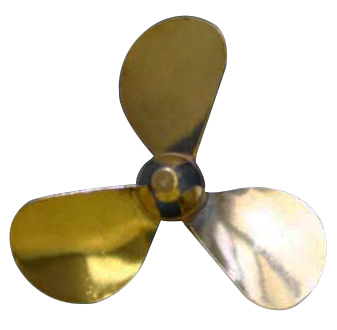 Propeller Mssing 3-Blad Vnster 50mm i gruppen RADIOSTYRD BT / Tillbehr / Propellrar hos Rynosx4 Hobbyshop AB (DU3113)