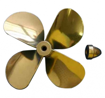 Propeller Mssing 4-blad Hger 90mm i gruppen RADIOSTYRD BT / Tillbehr / Propellrar hos Rynosx4 Hobbyshop AB (DU3120)