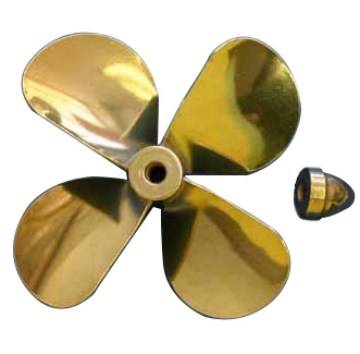 Propeller Mssing 4-blad Hger 75mm i gruppen RADIOSTYRD BT / Tillbehr / Propellrar hos Rynosx4 Hobbyshop AB (DU3129)