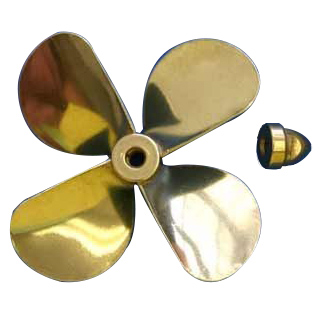 Propeller Mssing 4-blad Vnster 75mm i gruppen RADIOSTYRD BT / Tillbehr / Propellrar hos Rynosx4 Hobbyshop AB (DU3130)