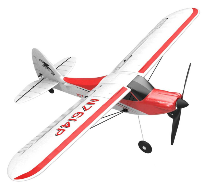 Volantex Sport Cub 500 Gyro 4-Kanals 500mm RTF Röd i gruppen RADIOSTYRDA FLYG / Radiostyrda Flygplan hos Rynosx4 Hobbyshop AB (EXA76104R)